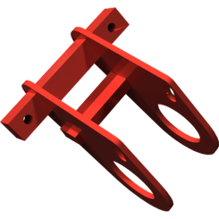 Pièces agricoles - Pièce divers - Support de guidage peint