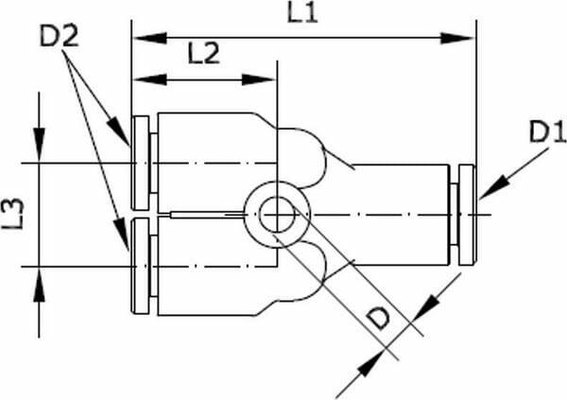 Pièces agricoles - Pièce pneumatique - Raccord vissé