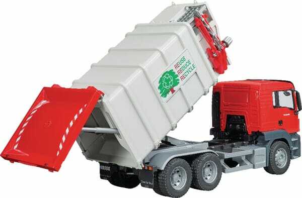 Loisirs - Jouets - Côté Camion poubelle MAN