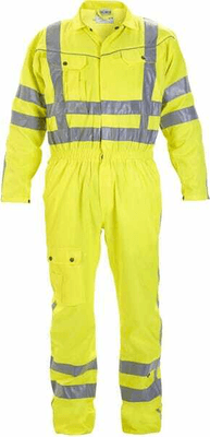 Vêtements et protections - Vêtement  - Combinaison d'été, taille L - EU52, Hi-Vis, jaune, Beaverline, by Hydrowear