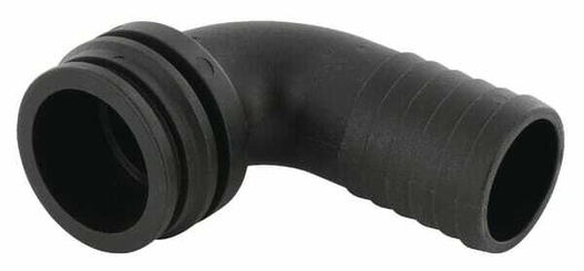 Pièces agricoles - Pièce Pulvérisateur - Raccord de tuyau 90° 40 mm avec connexion mâle T6