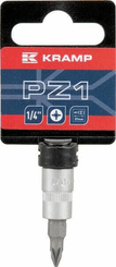 Outils - Outils divers - Douille de tournevis 1/4" PZ 1