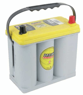 Pièces agricoles - Eclairage - Batterie 12V 38Ah 460A AGM Yellow Top YTR 2.7 Optima