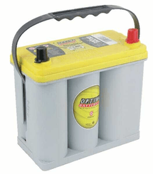 Pièces agricoles - Eclairage - Batterie 12V 38Ah 460A AGM Yellow Top YTR 2.7 Optima
