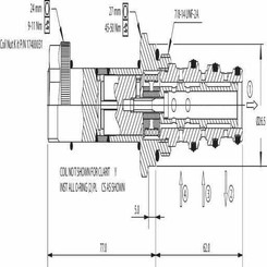 Pièces agricoles - Hydraulique - 4/2 Soupape SV10-24-07-00-00-B