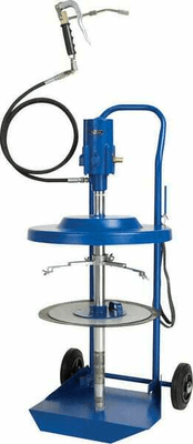 Pièces agricoles - Outils atelier - Système de graissage pneumatique fixe + chariot Pressol