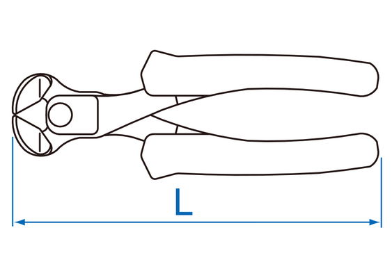 Outils - Outils divers - Pince coupante 165mm