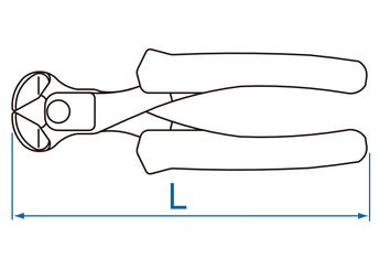 Outils - Outils divers - Pince coupante 165mm