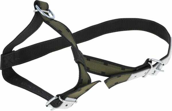 Pièces agricoles - Cloture,Jardin & Sylviculture - Licol en nylon/cuir avec sangle pour vaches