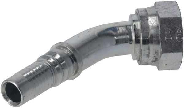 Pièces agricoles - Hydraulique - Raccord à sertir 4SH-DN20-1,7/16" ORFS-45°