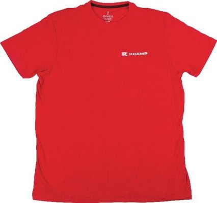 Objets publicitaires - Objets publicitaires divers - T-shirt, taille L/42, hommes, coton, rouge, par Kramp