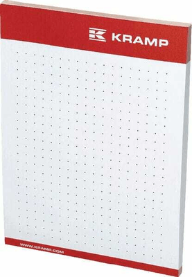 Objets publicitaires - Objets publicitaires divers - Bloc-note A6 - Kramp