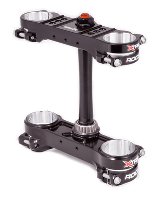 Pièces Quad & Motos - Equipement véhicule - Té de fourche XTRIG ROCS Tech noir déport 22mm KTM/Husqvarna