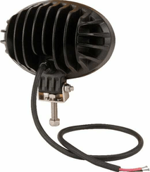 Pièces agricoles - Eclairage - Phare de travail LED rond 36W 3510lm, 10/30V,, 144x69.4x98mm, faisceau large 13 LED Kramp