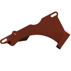 Pièces agricoles - Pièce divers - Wiper holder chassis left -coaeted-