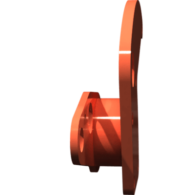 Pièces agricoles - Pièce divers - levier pivotant peint à gauche