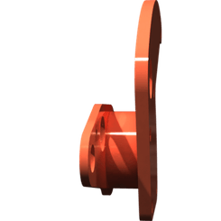 Pièces agricoles - Pièce divers - levier pivotant peint à gauche