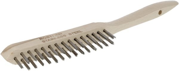 Outils - Outils divers - Brosse métallique en acier inoxydable 2 rangs