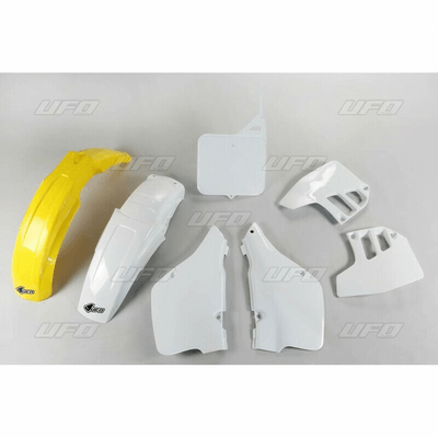 Pièces Quad & Motos - Plastiques - Kit plastique UFO couleur origine Suzuki RM125