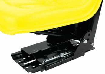 Pièces agricoles - Pièce divers - Siège à suspension mécanique, Jaune, PVC