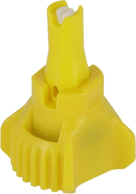 Pièces agricoles - Pièce Pulvérisateur - Jeu de buses à injection d'air (8 pièces) HDRX-A 120° 02 jaune