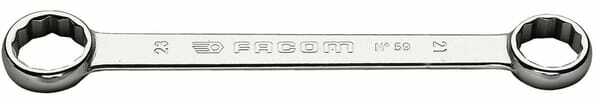 Outils - Outils divers - Clé polygonale double, 16/17 mm, Facom