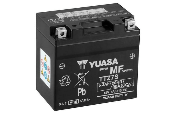 Pièces Quad & Motos - Electrique - Batterie YUASA sans entretien activé usine - TTZ7S
