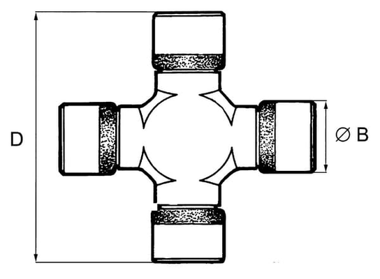 Pièces agricoles - Tracteur pièce adaptable - Kit croisillon