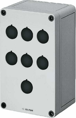 Pièces agricoles - Electricité - Boîtier touch. 7 hl 22 mm H=90 mm