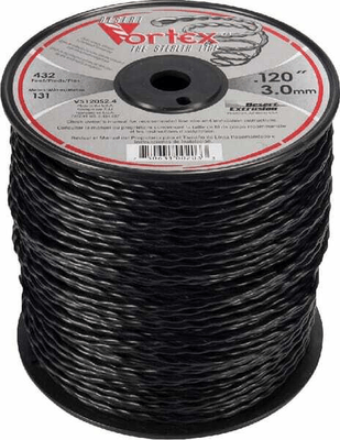 Pièces agricoles - Jardin et forêt pièce adaptable - Fil nylon Vortex 3mm 131,7m