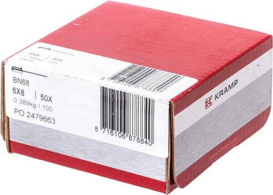 Pièces agricoles - Fasteners - Rivets aveugles 6x8