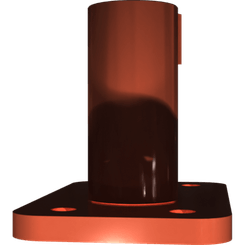 Pièces agricoles - Pièce divers - plaque de support soudée -peinte-