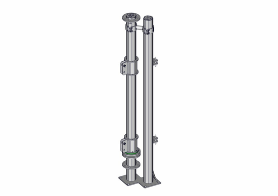 Materiels - Accessoires 70Kg-100Kg - DOUBLE POTEAU -6P- DE ROTATION HORAIRE SUR PLATINE V2