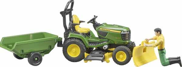 Loisirs - Jouets - Tracteur John Deere avec remorque et jardinier
