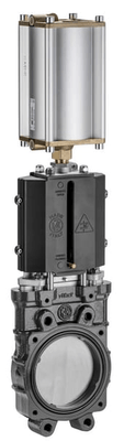 Pièces agricoles - Hydraulique - Valve à couteau 5" pneu. Commande