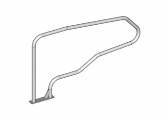 Materiels - Accessoires 20Kg-30Kg - BAT FLANC KONDOR SUR PLATINE H.1.23M L.2.05M