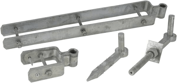 Pièces agricoles - Fasteners - Charnières de barrière de champ - jeu de 77 mm