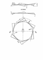 Pièces agricoles - Travail du sol - Disque à ergots D 525x5