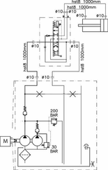 Pièces agricoles - Hydraulique - Kit fend bûch GX160 4,8 HP 2,6/