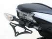 Support de plaque R&G RACING noir Kawasaki Z650