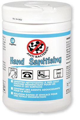 Chimie - Chimie divers - LINGETTES DESINF.SANITIS. X130