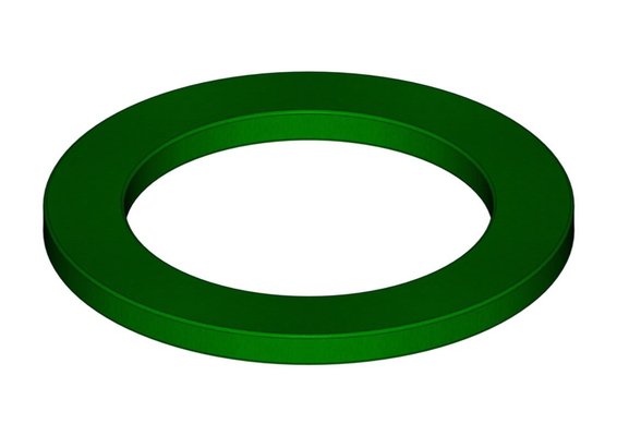Materiels - Accessoires 0Kg-5Kg - RONDELLE ANTI FRICTION VERTE CONTENTION D.15CM