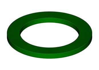 Materiels - Accessoires 0Kg-5Kg - RONDELLE ANTI FRICTION VERTE CONTENTION D.15CM