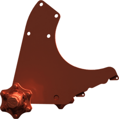 Pièces agricoles - Pièce divers - Cadre de roue gauche soudé -peint-