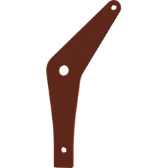 Pièces agricoles - Pièce divers - poignée de frein peinte