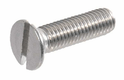Vis à métaux tête fraisée fendue M8x100 inox-A2