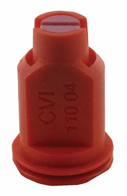 Pièces agricoles - Pièce Pulvérisateur - Buse à injection d'air CVI 110° 04 rouge céramique Albuz ZNT