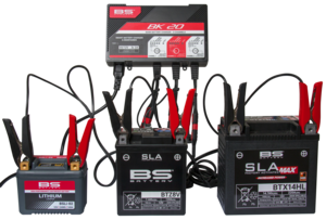 Pièces Quad & Motos - Electrique - Chargeur de batterie intelligent BS BATTERY BK20 6V/12V 3x2A