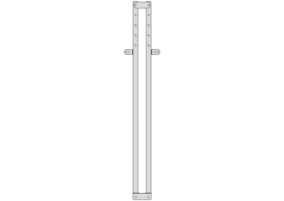 Materiels - Accessoires 10Kg-20Kg - PORTIQUE ARRIERE COURT SEPARATION COULISSANTE
