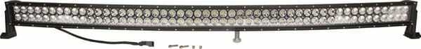 Pièces agricoles - Eclairage - Barre lumineuse de travail LED, 300W, 25500lm, rectangulaire, 12/24V, blanche, 1306x57mm prise Deutsch, Combo, 100 LED, Kramp